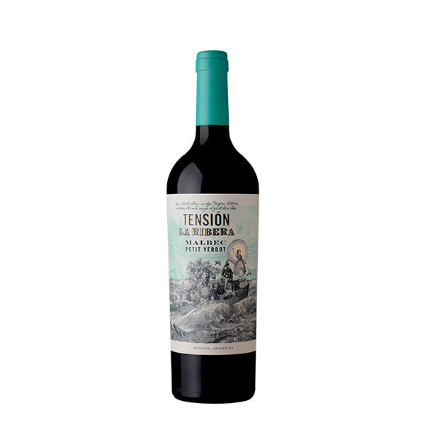 Tensión La Ribera Malbec Petit Verdot 750 ml.